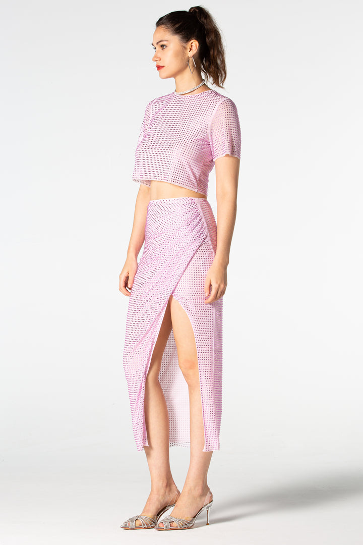 Sesidy Sariyah Two-Piece Set in Purple