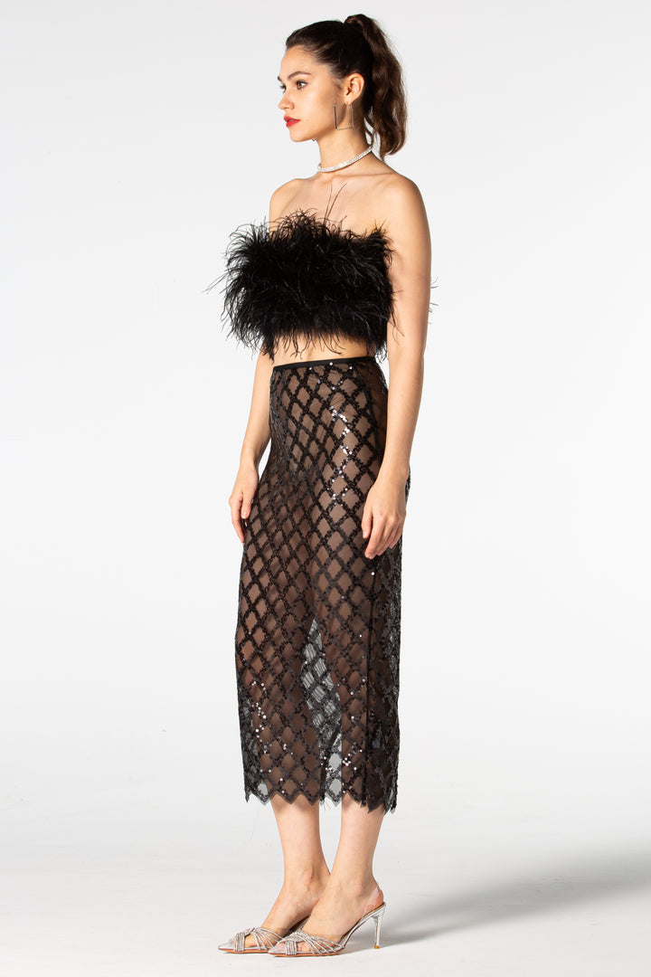 Sesidy-Annika Black Two-Piece Set-Women's Clothing Online Store