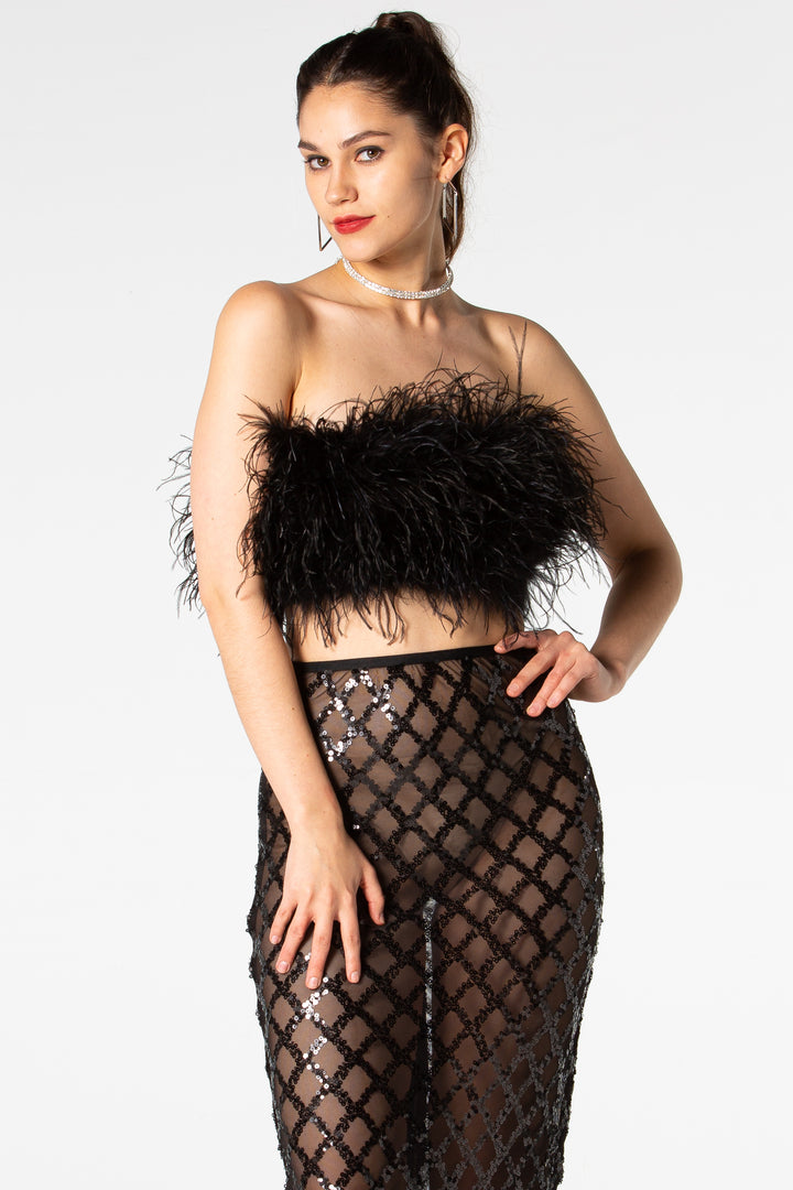 Sesidy-Annika Black Two-Piece Set-Women's Clothing Online Store