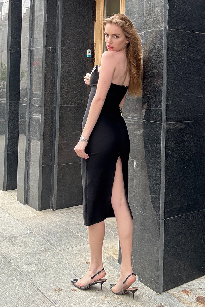 Vivica Radiant V Embellished Dress