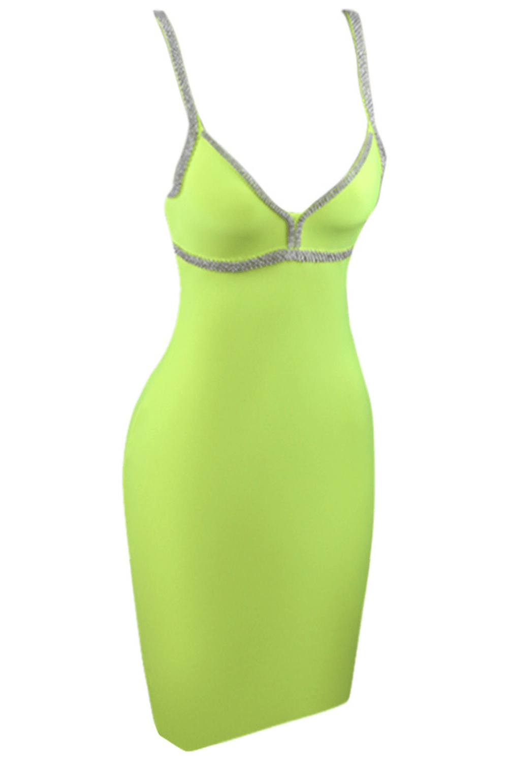 Sesidy Reese Mini Bodycon Dress in Green