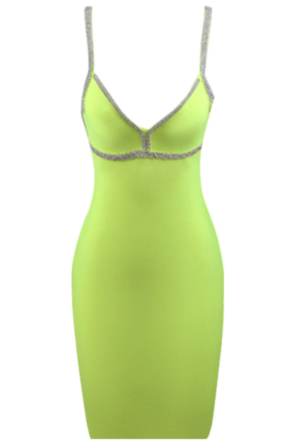 Sesidy Reese Mini Bodycon Dress in Green